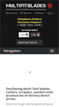 Mobile Screenshot of multifitblades.com